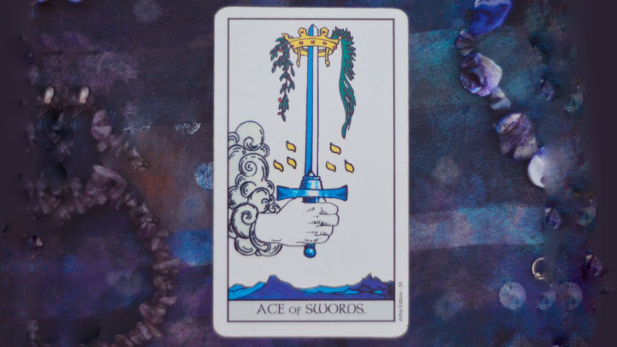 Para la tirada del tarot de hoy, los Arcanos seleccionaron a El As de Espadas. Para la tirada del tarot de hoy, los Arcanos seleccionaron a El As de Espadas.