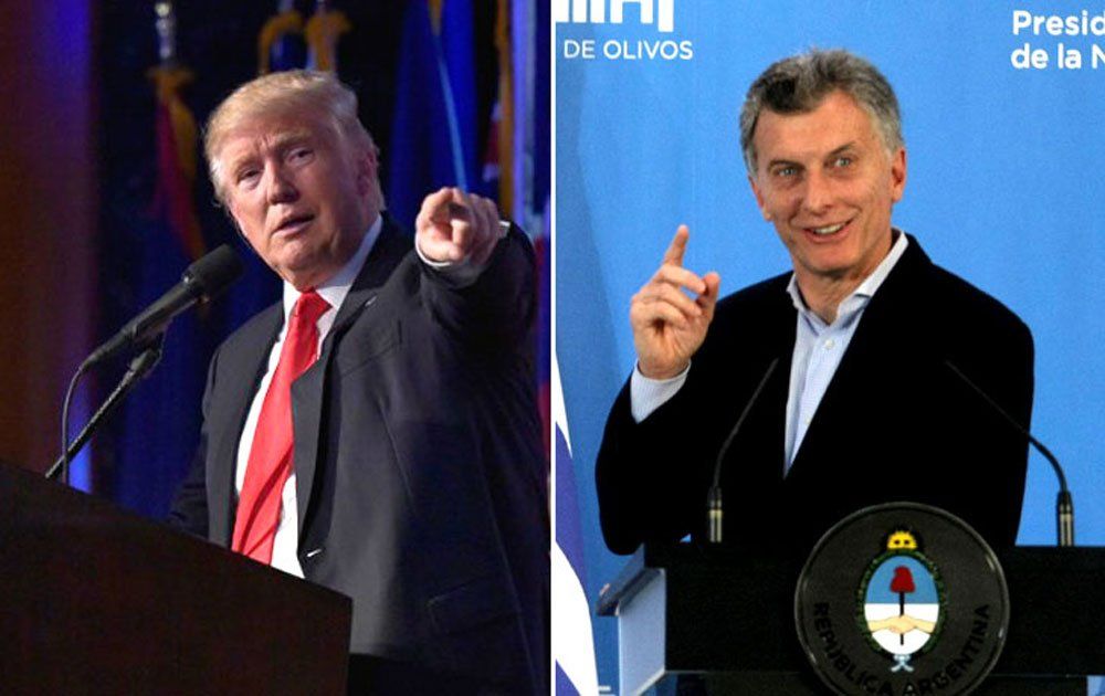 Macri y Trump: viejos conocidos de los negocios