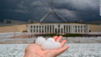 Australia, de los incendios a feroces tormentas de granizo