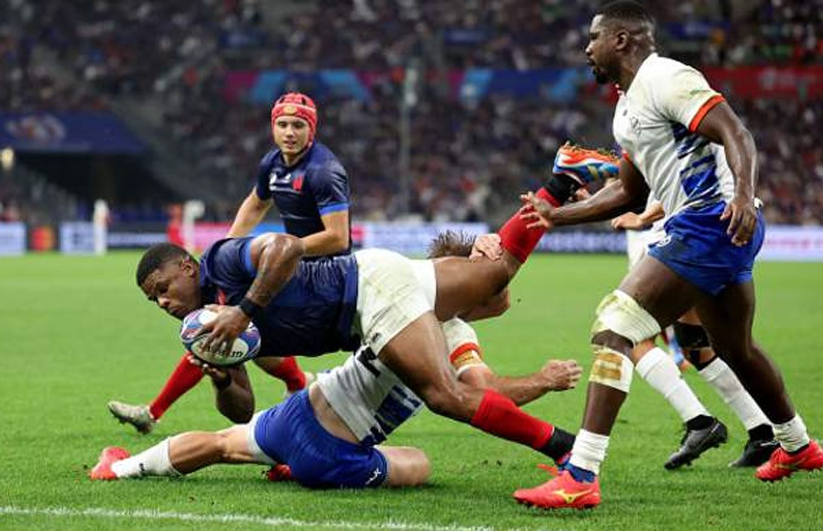 Francia fue contundente ante Naimibia y sigue invicto en el Mundial de Rugby 2023 Francia fue contundente ante Naimibia y sigue invicto en el Mundial de Rugby 2023