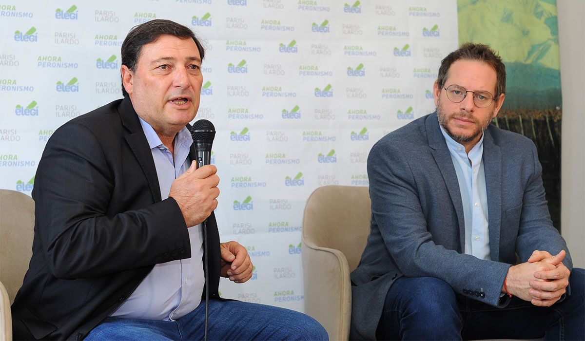 Parisi e Ilardo, el tándem peronista para la gobernación.