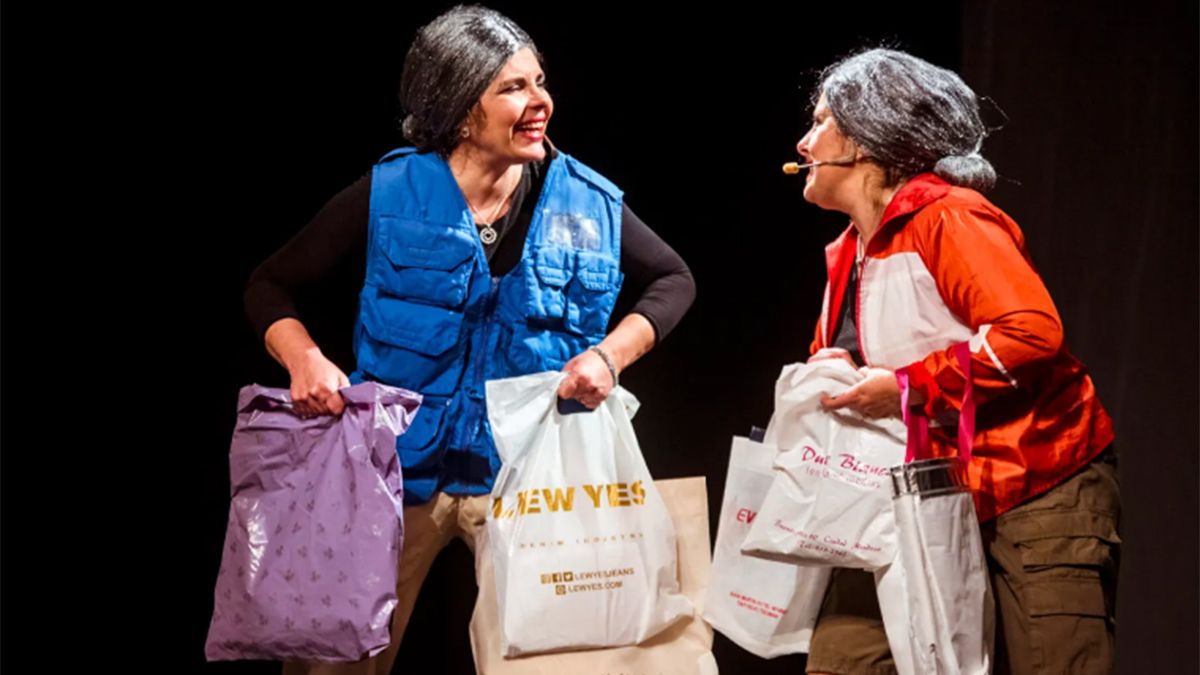 Melly Onofri y Silvia Saboini: Colgadísimas.