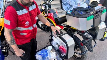 Las motoambulancias del SEC atienden paros cardíacos, partos, ACV y a personas accidentadas Las motoambulancias del SEC atienden paros cardíacos, partos, ACV y a personas accidentadas