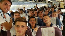 Los pibes de la Selección partieron en busca del sueño de Ecuador 2017