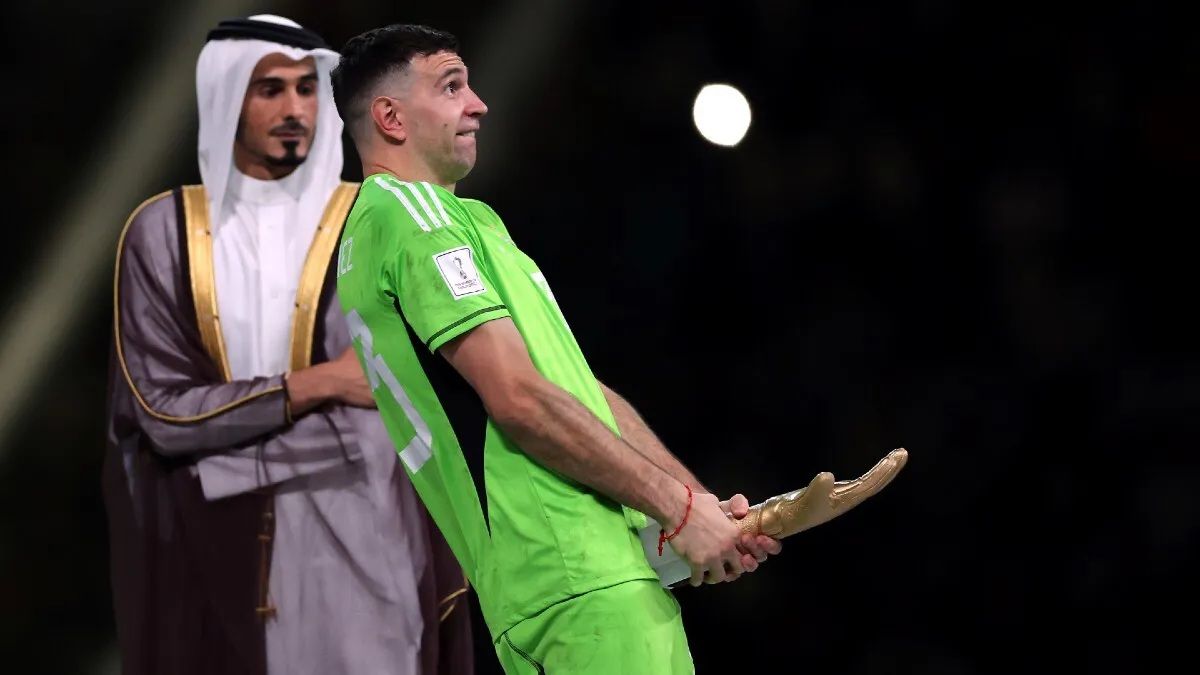 El marplatense fue elegido como el mejor arquero del Mundial 2022.