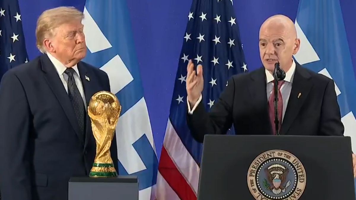 Trump, Infantino y la Copa del Mundo.