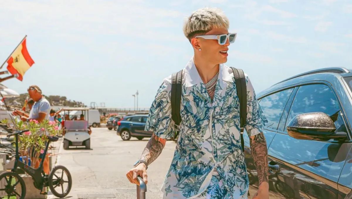 Garnacho fue criticado por una polémica foto en redes sociales
