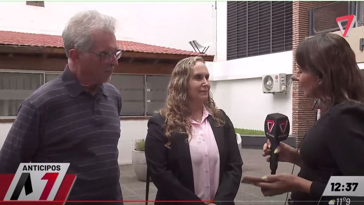 Nino Bonoldi, de Familiares de Desaparecidos, y la abogada Viviana Beigel.