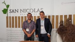 Los ingenieros agrónomos Fernando López, gerente comercial y Víctor Barroso, CEO, ambos socios fundadores de Vivero San Nicolás.