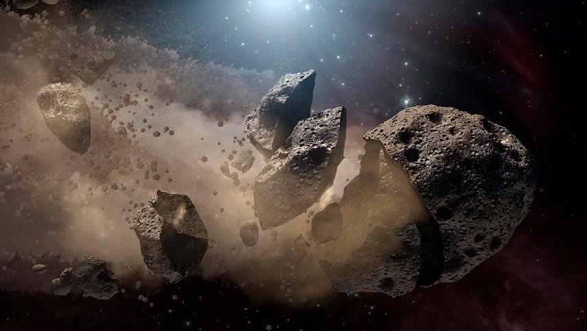 Una decena de asteroides se acercará a la Tierra durante esta semana