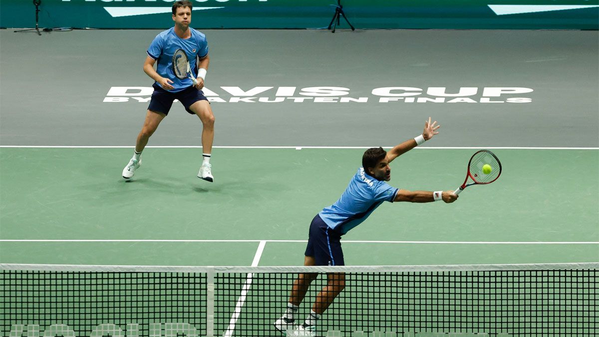  Horacio Zeballos y Máximo González ganaron el dobles para Argentina ante Suecia.