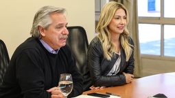 Alberto Fernández y Fabiola Yañez.