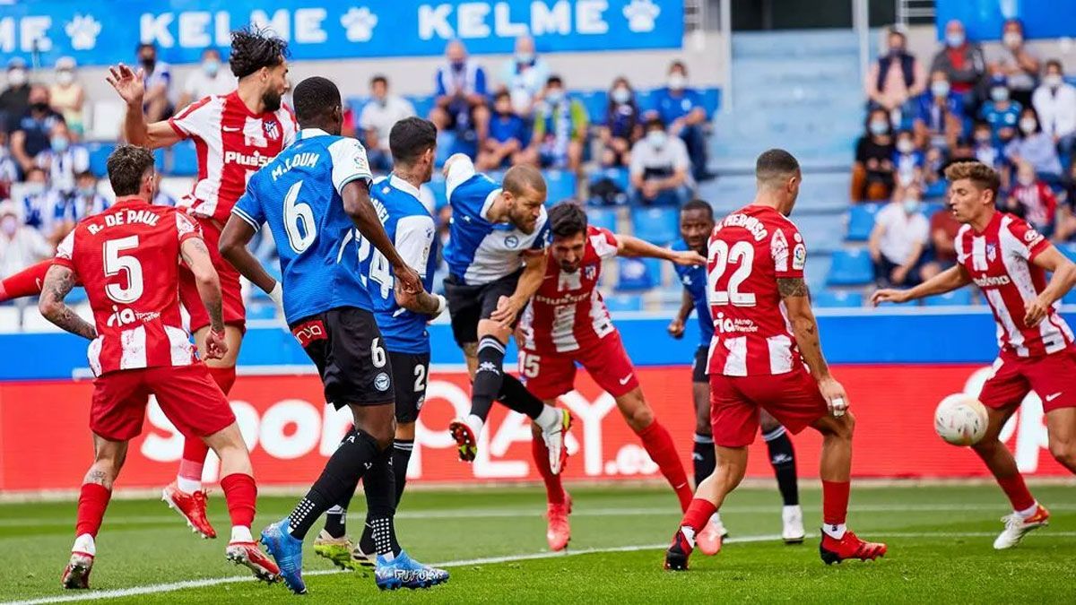 El Atlético de Madrid de Simeone perdió el invicto