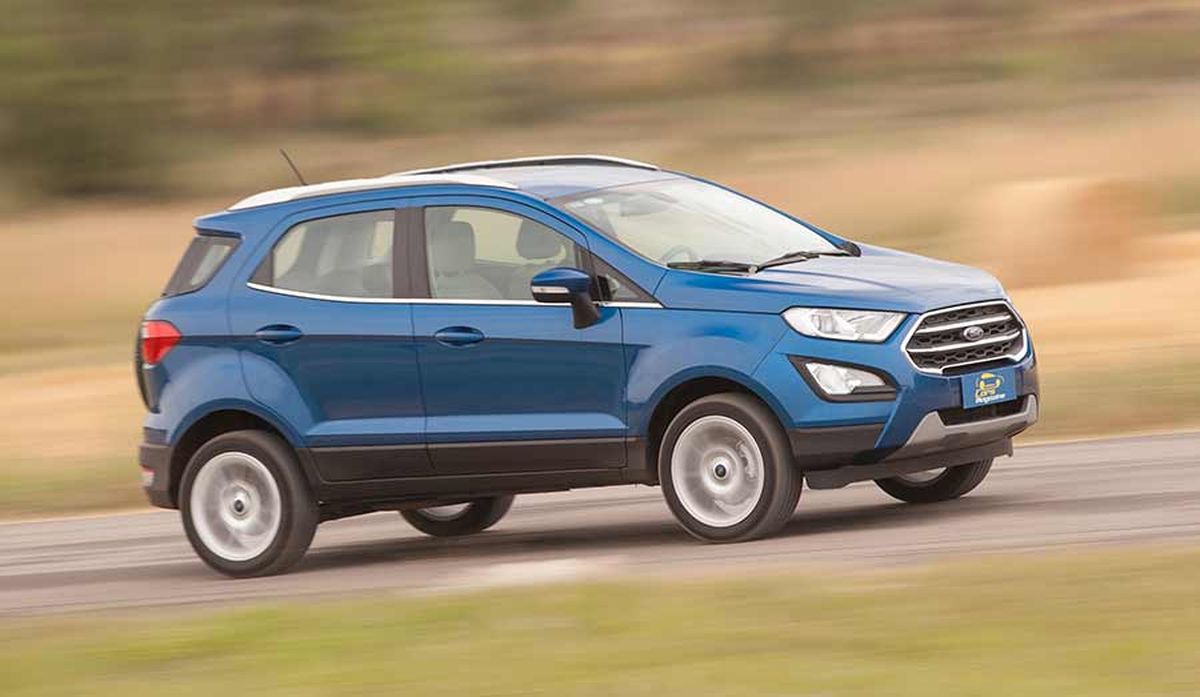 La camioneta era una Ford EcoSport. La camioneta era una Ford EcoSport. 