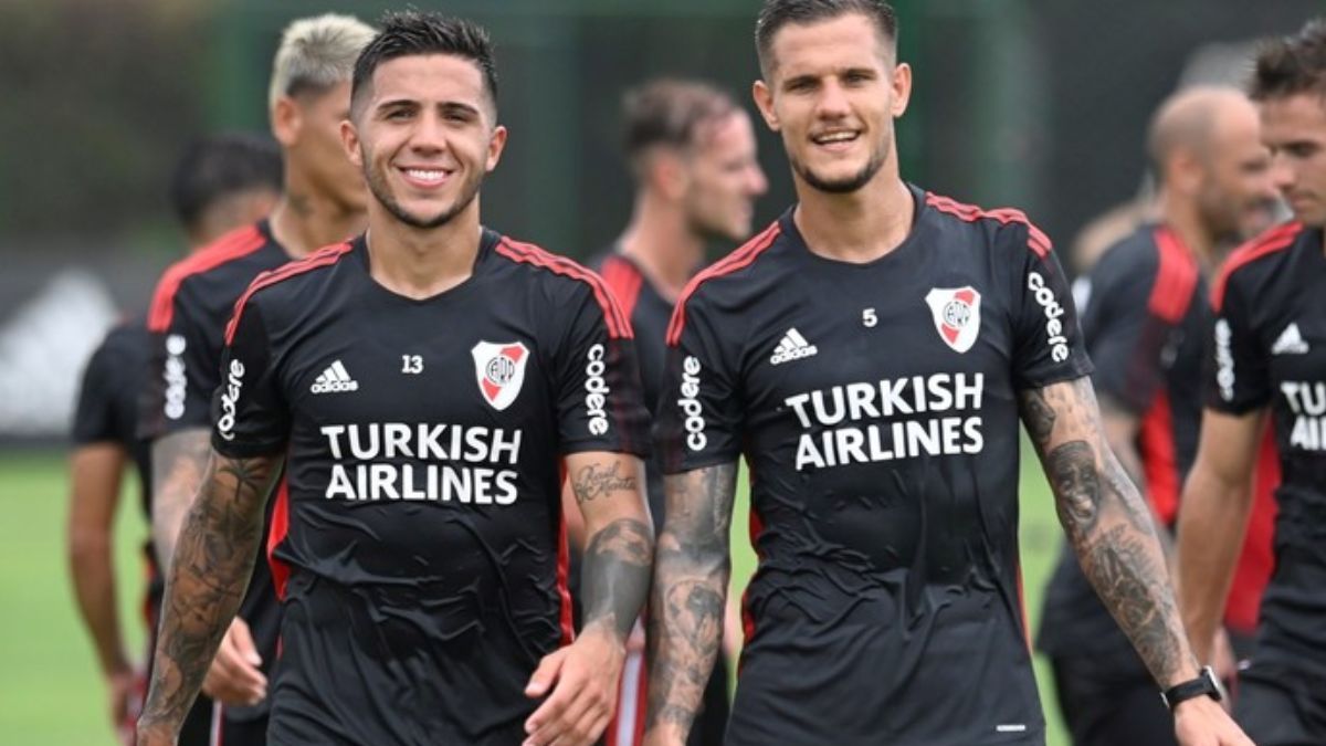 Bruno Zuculini fue un actor fundamental en el despegue de la carrera de Enzo Fernández.