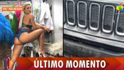 ¡Todo mal! Sol Pérez involucrada en un accidente de tránsito