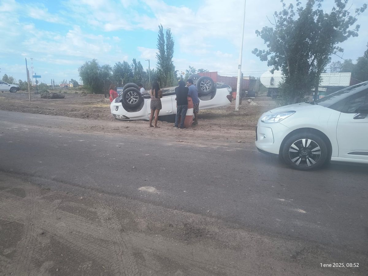 El hombre circulaba en una Toyota Hilux. El hombre circulaba en una Toyota Hilux.