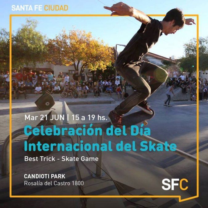 En Santa Fe tienen todo listo para festejar el Día Munidal del Skate