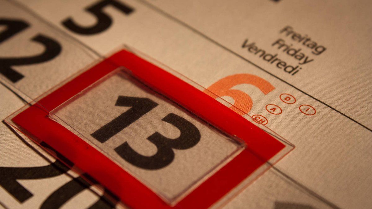 Hoy es viernes 13 de noviembre. ¿Es mala suerte?