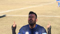 David Pizarro marcó el segundo gol de la Selección de la Liga Mendocina de Fútbol.