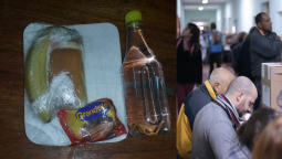 Quejas por la pobre vianda de los policías