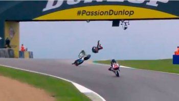 El hermano de Valentino Rossi sufrió un fuerte accidente