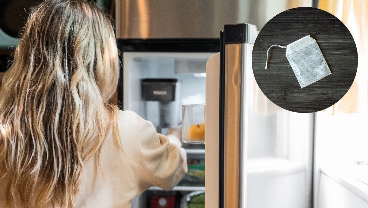 Guardar un saco de té usado en la heladera puede darte un beneficio en particular