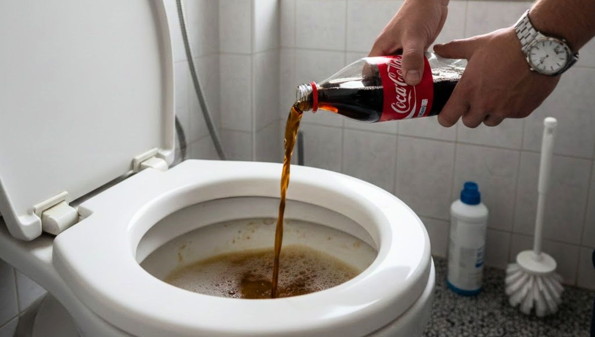 Cómo eliminar el sarro del inodoro utilizando un poco de Coca Cola: truco de limpieza efectivo