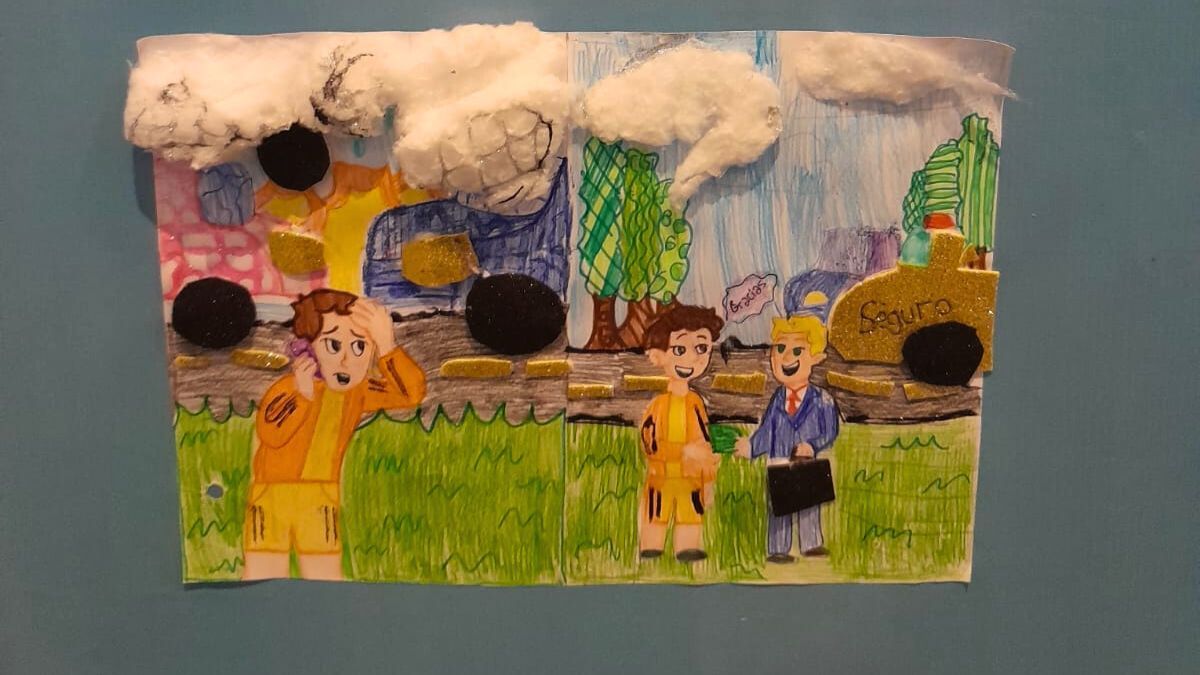 El tierno dibujo de Francesca, la niña mendocina que logró un premio nacional