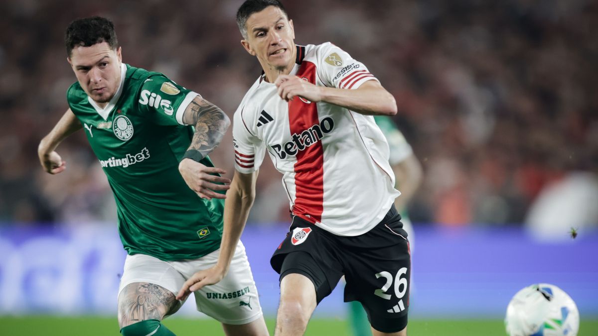 River no tuvo la capacidad ni la actitud durante casi todo el partido para superar al Palmeiras en la ida de los cuartos de final de la Copa Libertadores.