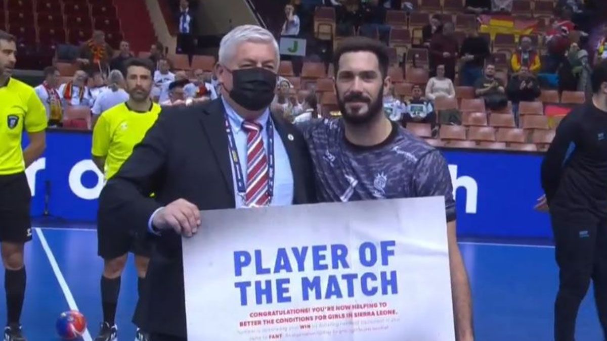 Ignacio Pizarro fue elegido Man of the Macth del triunfo de Los Gladiadores