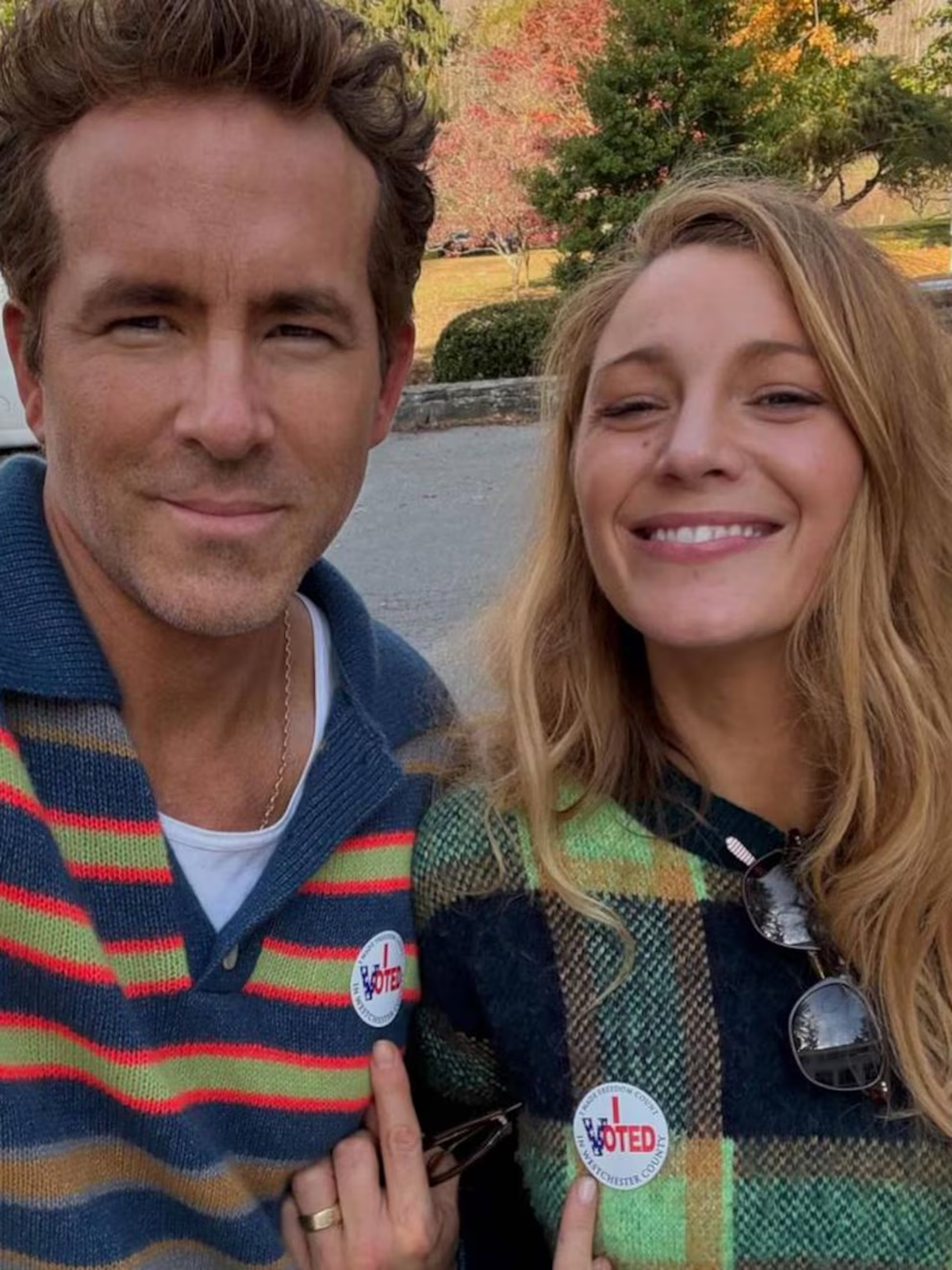 Ryan Reynolds y Blake Lively votaron en Nueva York. Ryan Reynolds y Blake Lively votaron en Nueva York.