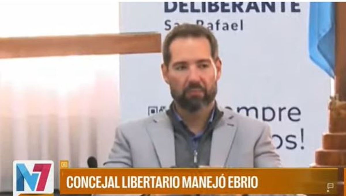 El concejal Antolín se defendió en San Rafael. 