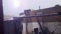 Video: Captaron uno de los rayos de la tormenta eléctrica de la tarde