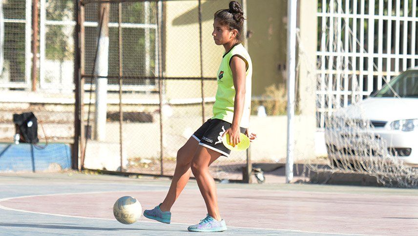 Mailén Romero, ejemplo de esfuerzo, disciplina y sueños en el fútbol femenino
