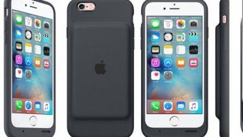 Apple presentó una funda que extiende la batería del iPhone a 25 horas