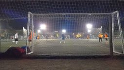 Foto ilustrativa de las canchas que están en el predio de Godoy Cruz Antonio Tomba.