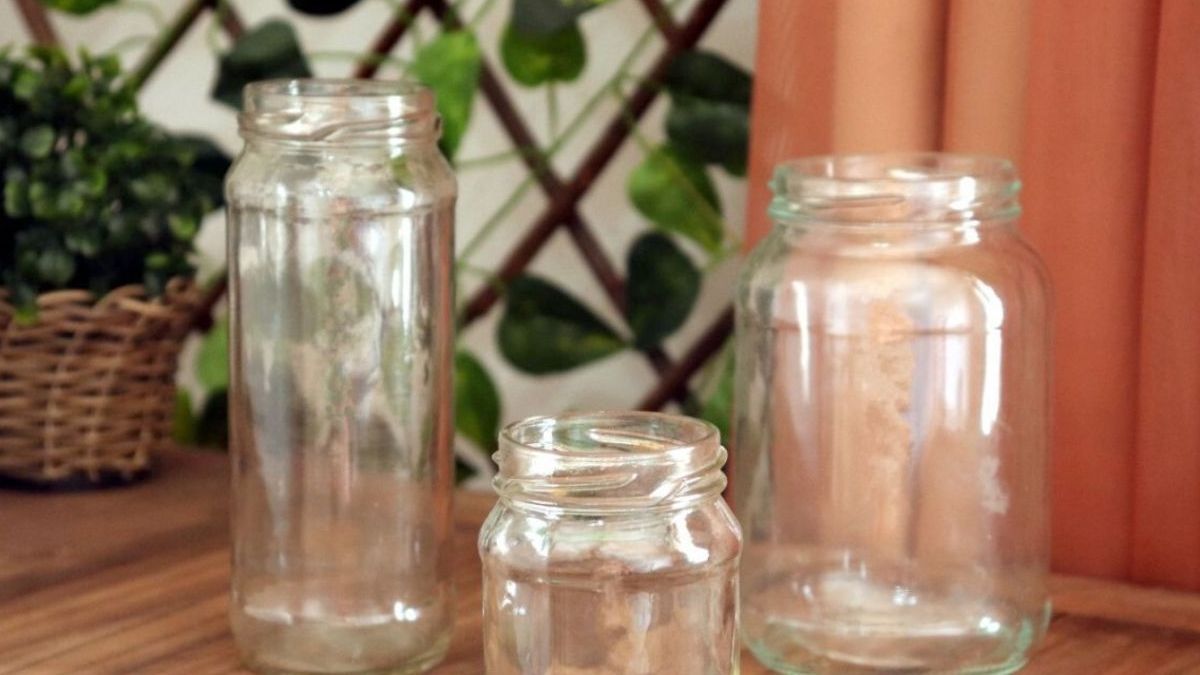 Recicla frascos de vidrio y conviértelos en fabulosas decoraciones para tu hogar