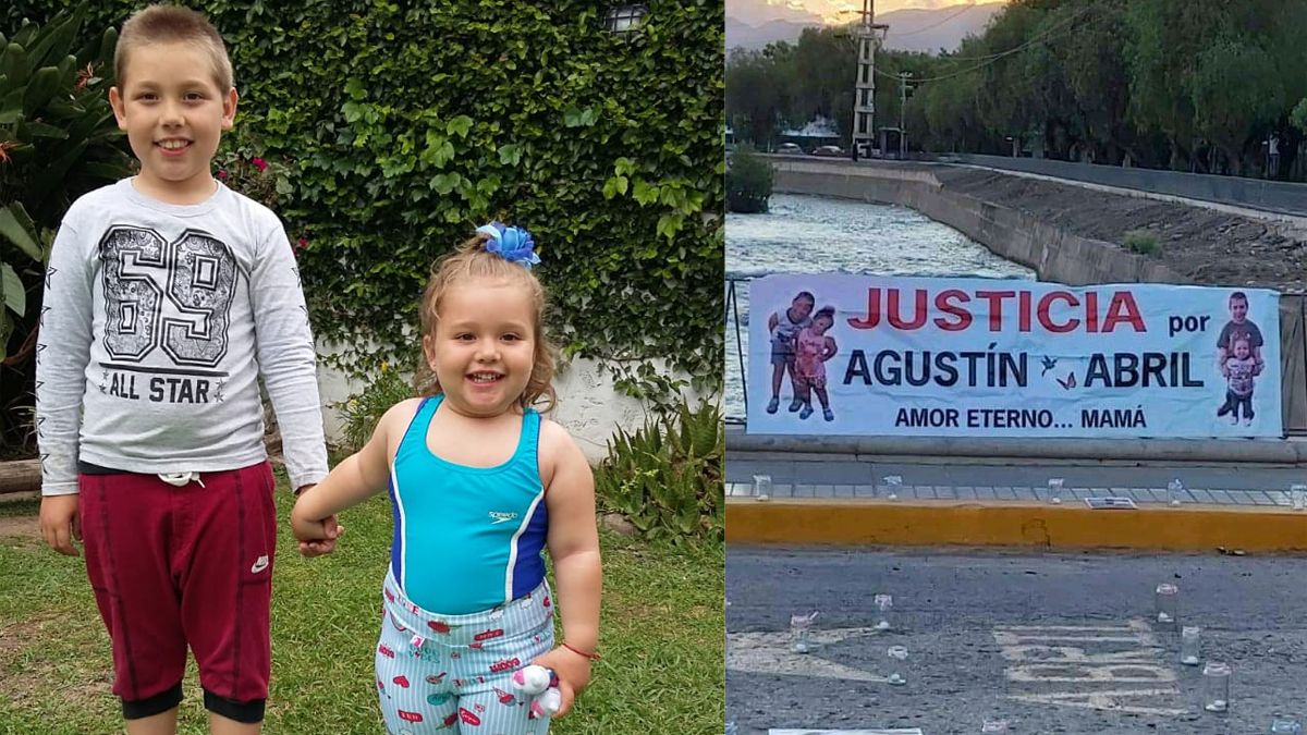 Abril y Agustín tenían 3 y 7 años cuando fueron atropellados en diciembre de 2018.