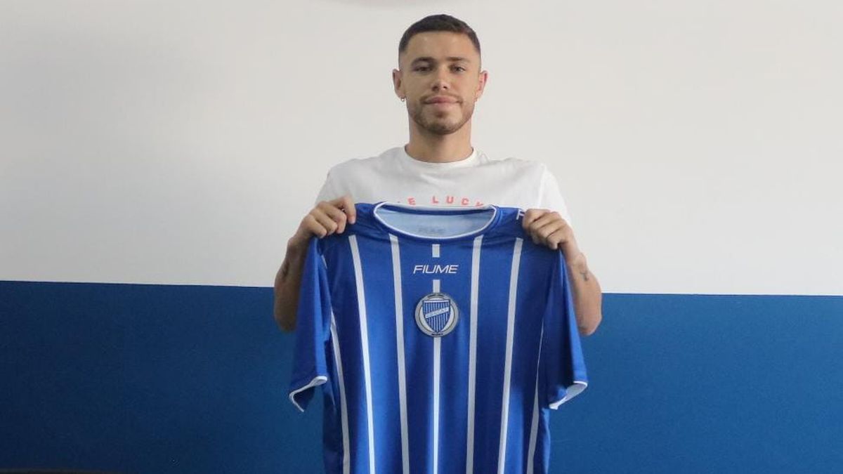 Tomás Conechny, cuándo llegó a Godoy Cruz en enero del 2023, desde el club Almagro. Tomás Conechny, cuándo llegó a Godoy Cruz en enero del 2023, desde el club Almagro.