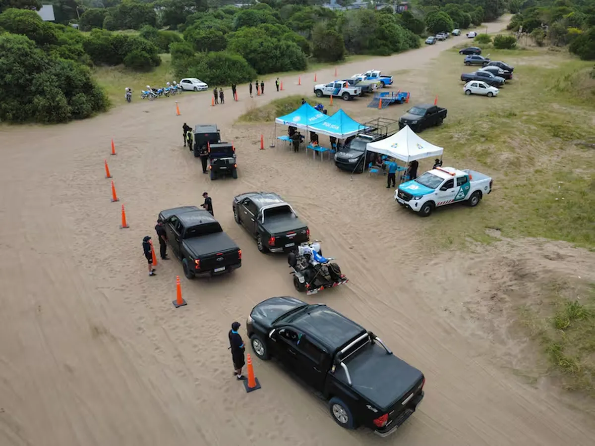 Aumento de controles en Villa Gesell. Aumento de controles en Villa Gesell.
