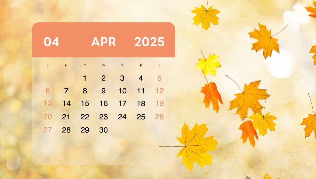 Así es el pronóstico del tiempo en abril