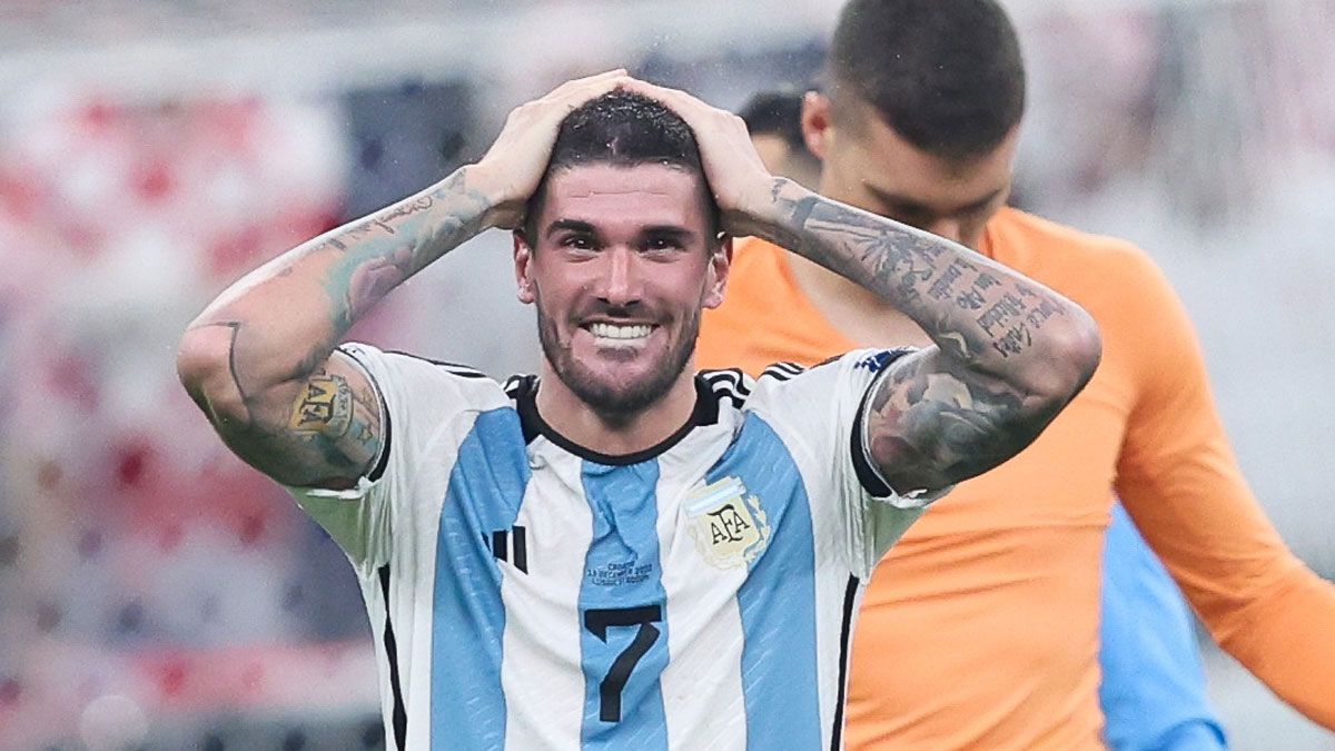Rodrigo De Paul será titular en la Selección argentina, en la gran final del Mundial Qatar 2022 ante Francia
