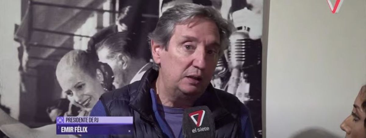 El ex intendente de San Rafael y presidente del PJ local, Emir Félix. El ex intendente de San Rafael y presidente del PJ local, Emir Félix.