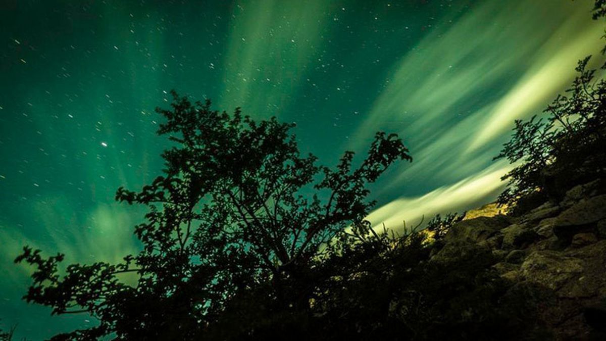 Se viralizaron las fotos de la Aurora Austral en Argentina y las redes  enloquecieron