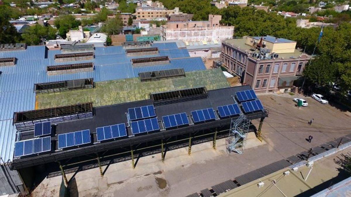 Paneles solares.
