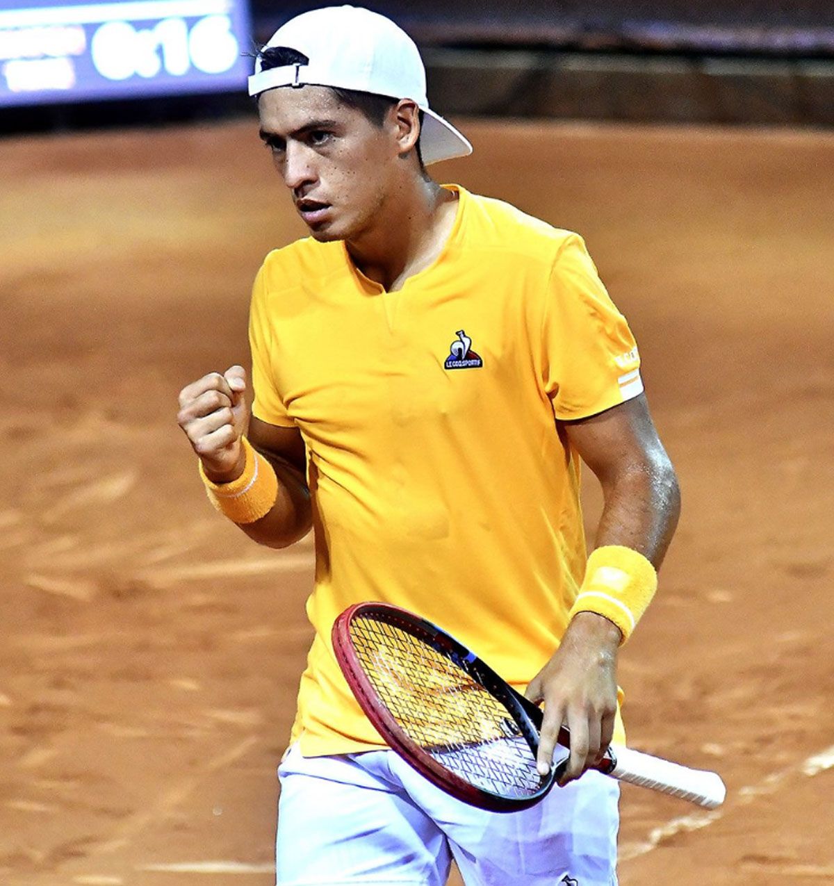 Sebastián Báez es el único argentino entre los ocho mejores del Río Open