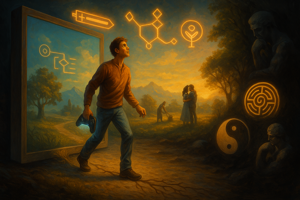 Más allá de entretener, los videojuegos pueden hacerte reflexionar, cuestionarte y tocar temas profundos. Más allá de entretener, los videojuegos pueden hacerte reflexionar, cuestionarte y tocar temas profundos.