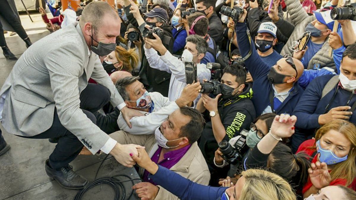 Martín Guzmán cuestionó a la derecha, a los antiargentinos y a la antipatria.
