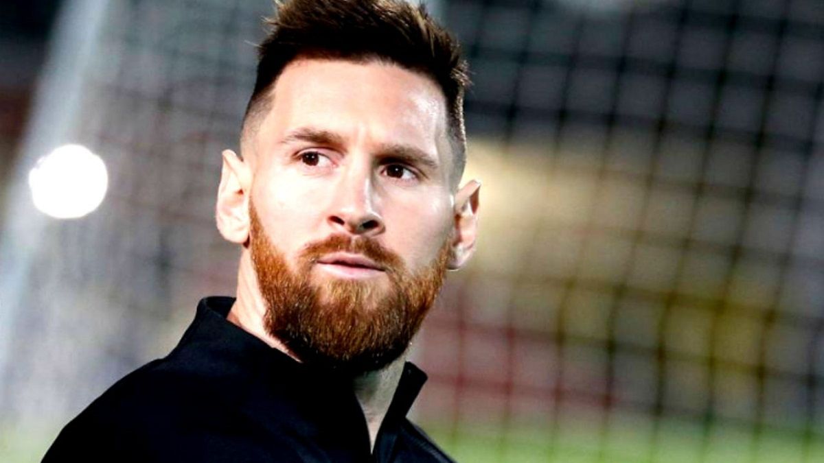 Messi tiene la barba pelirroja y es un orgullo para el club